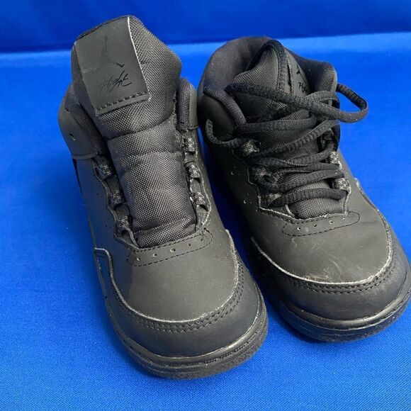 Jordan Flight Origin 2 BLACK Basketball Shoes for Toddler-Baby - Picture 6 of 16